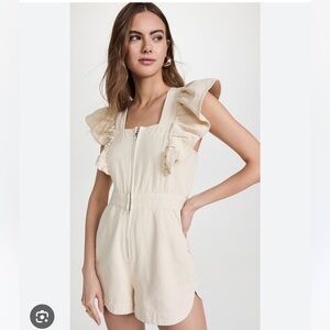 Sea NY Suri cream romper size 2 NWT